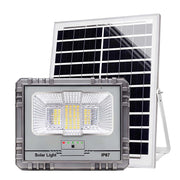 Proiettore Solare LED 10W IP67 con Batteria 10000mAh con Pannello 12W Grigio Avizar