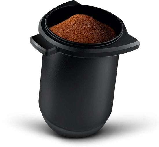 Doseerbeker a mano 54 mm per caffè espresso Handsfree per macchina per caffè Portafilter Doseerbeker 54 mm Nero