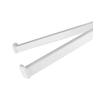 Porta salviette a snodo a muro - serie white