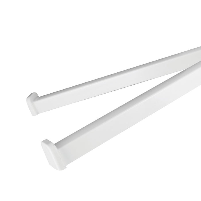 Porta salviette a snodo a muro - serie white