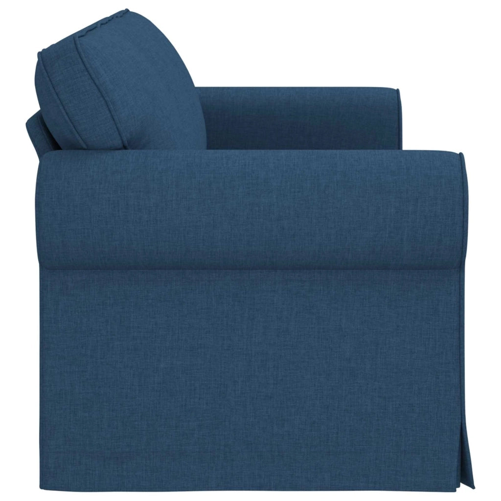Divano Blu 215 x 82 x 80 cm Tessuto 42024319