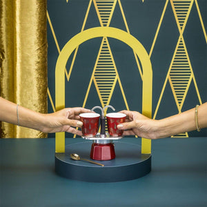 Bialetti 0004979 caffettiera manuale Moka Rosso