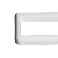 Porta salviette 30 cm a muro - serie white
