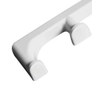 Gancio porta abito a muro - serie white