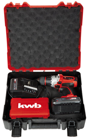 Einhell TE-CD 18/2 Li-i+22 1250 Giri/min 1,14 kg Nero, Rosso