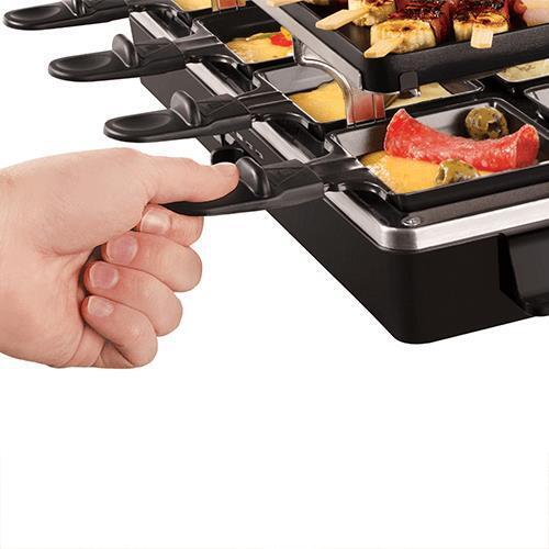 Russell Hobbs Multi Raclette 3 in 1 griglia per raclette 8 persona(e) 1400 W Nero