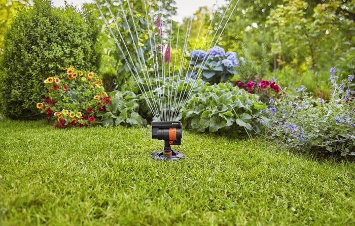 Gardena 8251-20 irrigatore Spruzzatore d'acqua circolare Nero, Arancione