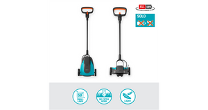 Gardena HandyMower Tagliaerba a spinta Batteria Nero, Blu, Arancione