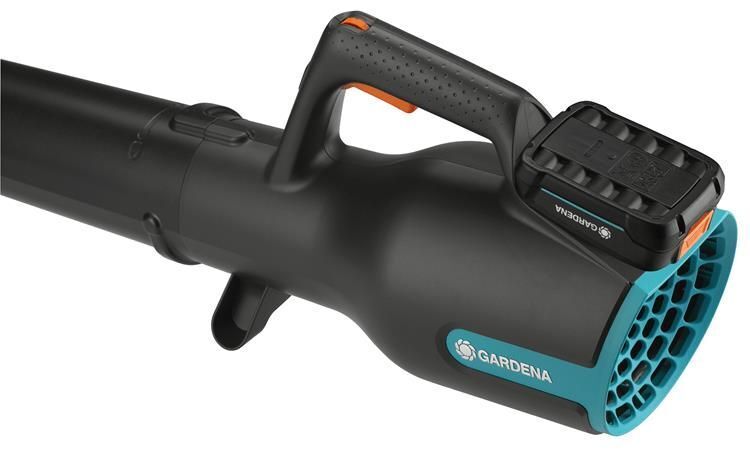 Gardena PowerJet 18V P4A soffiatore di foglie cordless Nero, Blu, Arancione Ioni di Litio
