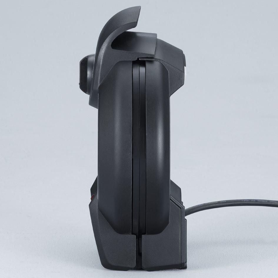 Severin WA 2103 piastra per waffle 4 waffle 1200 W Nero, Argento