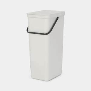 Brabantia Sort & Go 40 L Rettangolare Plastica Grigio chiaro