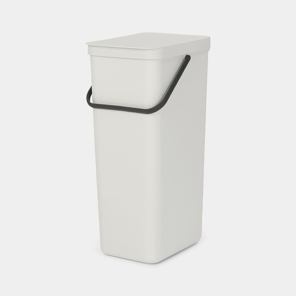 Brabantia Sort & Go 40 L Rettangolare Plastica Grigio chiaro