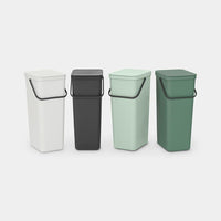 Brabantia Sort & Go 40 L Rettangolare Plastica Grigio chiaro