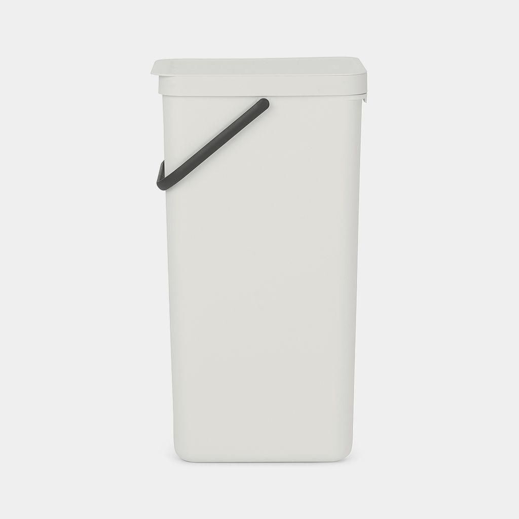 Brabantia Sort & Go 40 L Rettangolare Plastica Grigio chiaro