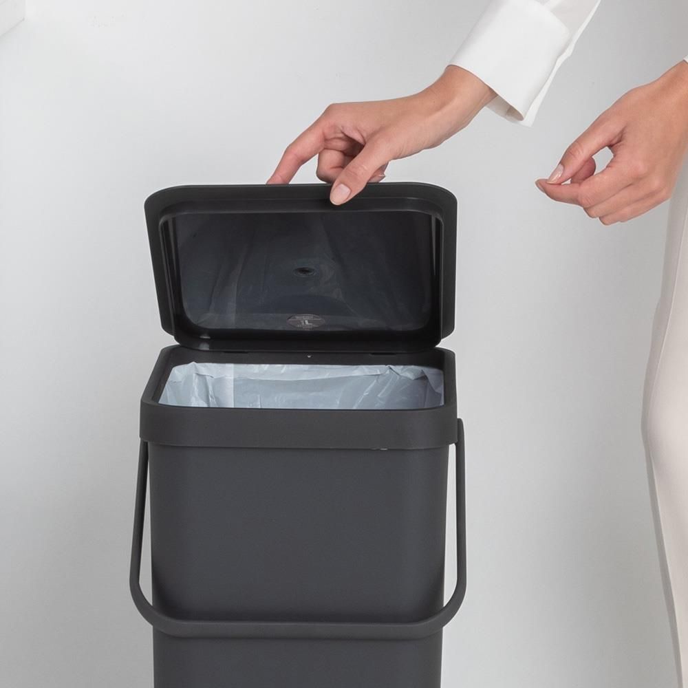 Brabantia SORT & GO RECYCLE BIN 40 L Rettangolare Grigio