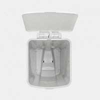 Brabantia 800009 bidone per la spazzatura 40 L Altro Grigio chiaro