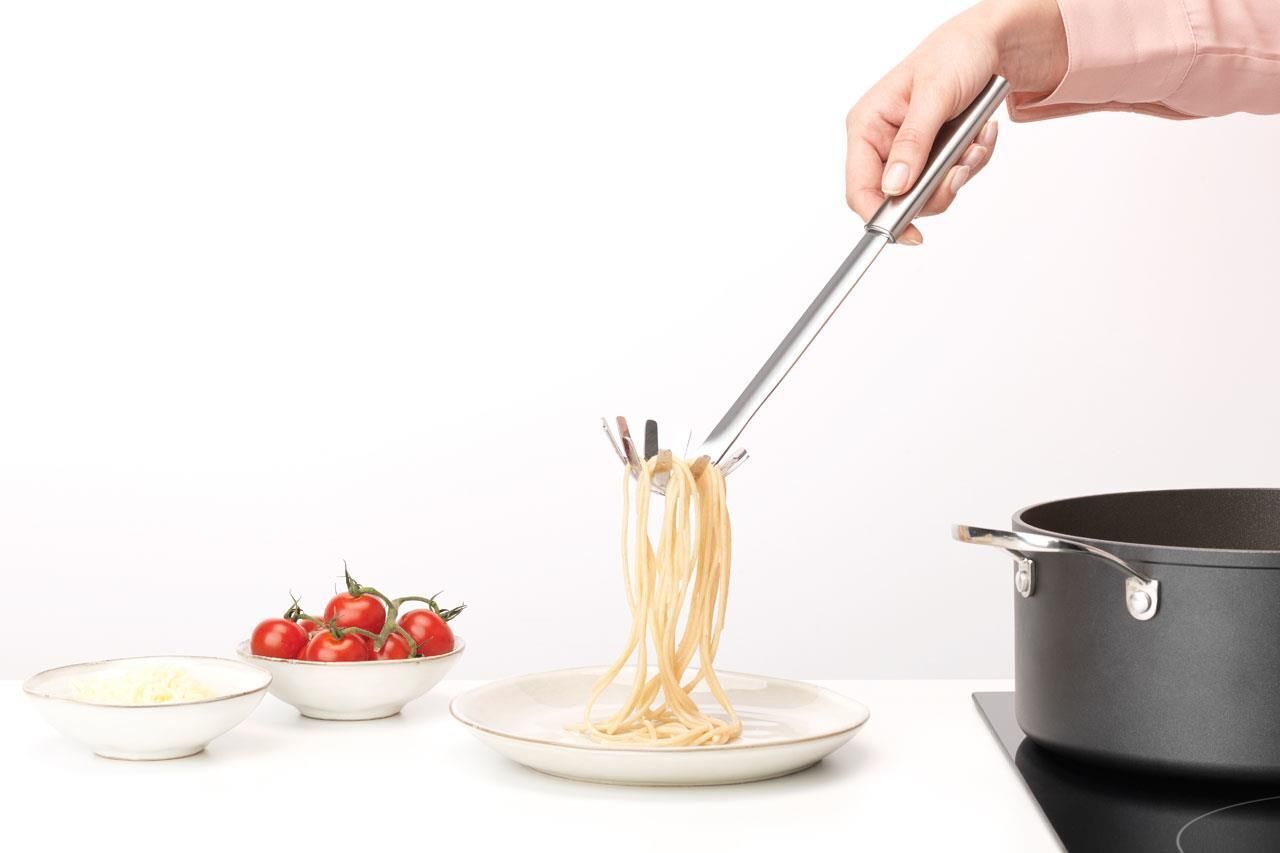 Brabantia 260148 set di utensili da cucina 4 pz Acciaio satinato