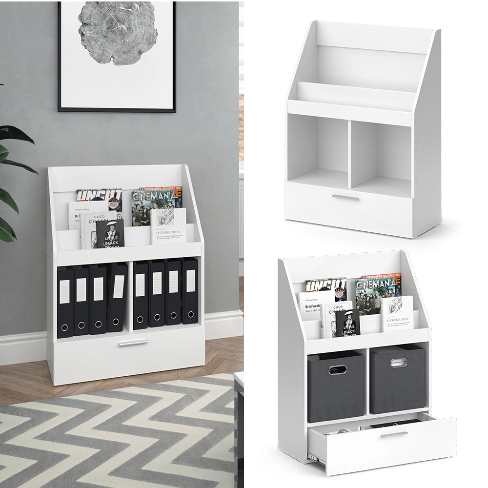 Vicco Libreria Bianco 72 x 96.2 cm Senza box pieghevole