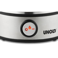 Unold 38626 Pentolino per uova 7 uovo/uova 360 W Nero, Acciaio inox