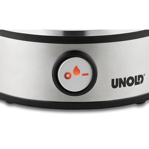 Unold 38626 Pentolino per uova 7 uovo/uova 360 W Nero, Acciaio inox