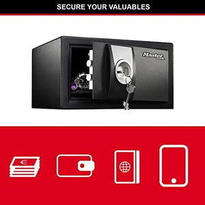 MASTER LOCK X031ML Cassetta di sicurezza portatile Acciaio Nero