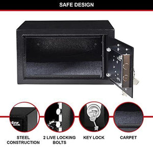 MASTER LOCK X031ML Cassetta di sicurezza portatile Acciaio Nero