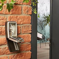 MASTER LOCK 5423EURD cassaforte Cassaforte a muro Nero, Grigio