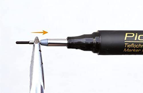 Pica INK Marcatore per Fori Profondi Rosso SB