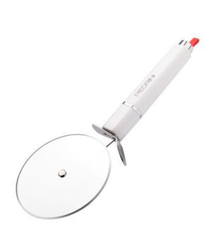 Pedrini Taglia Pizza Lillo Stile Rotella Maxi Inox Lucido e Bianco
