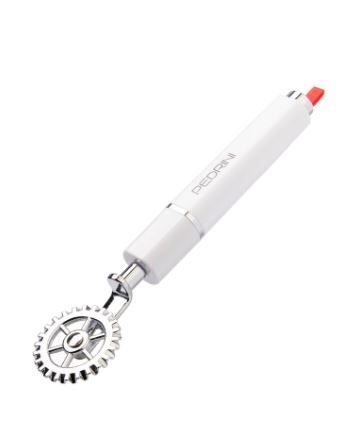 Pedrini Taglia Pasta Lillo Stile Rotella Inox Lucido e Bianco