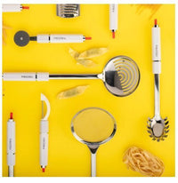 Pedrini Taglia Pasta Lillo Stile Rotella Inox Lucido e Bianco