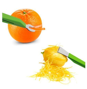 Pedrini Sbuccialimoni Lillo Gadget Zester Doppia Funzione Verde