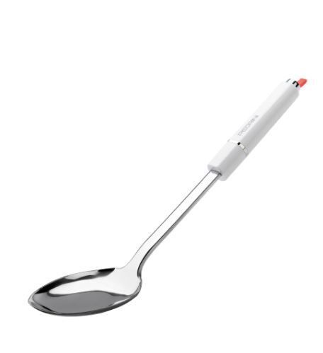 Pedrini Cucchiaione da Cucina Lillo Stile Cromo e Bianco