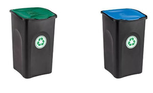 Stefanplast Pattumiera Differenziata Ecogreen Set 3 pz Recycling