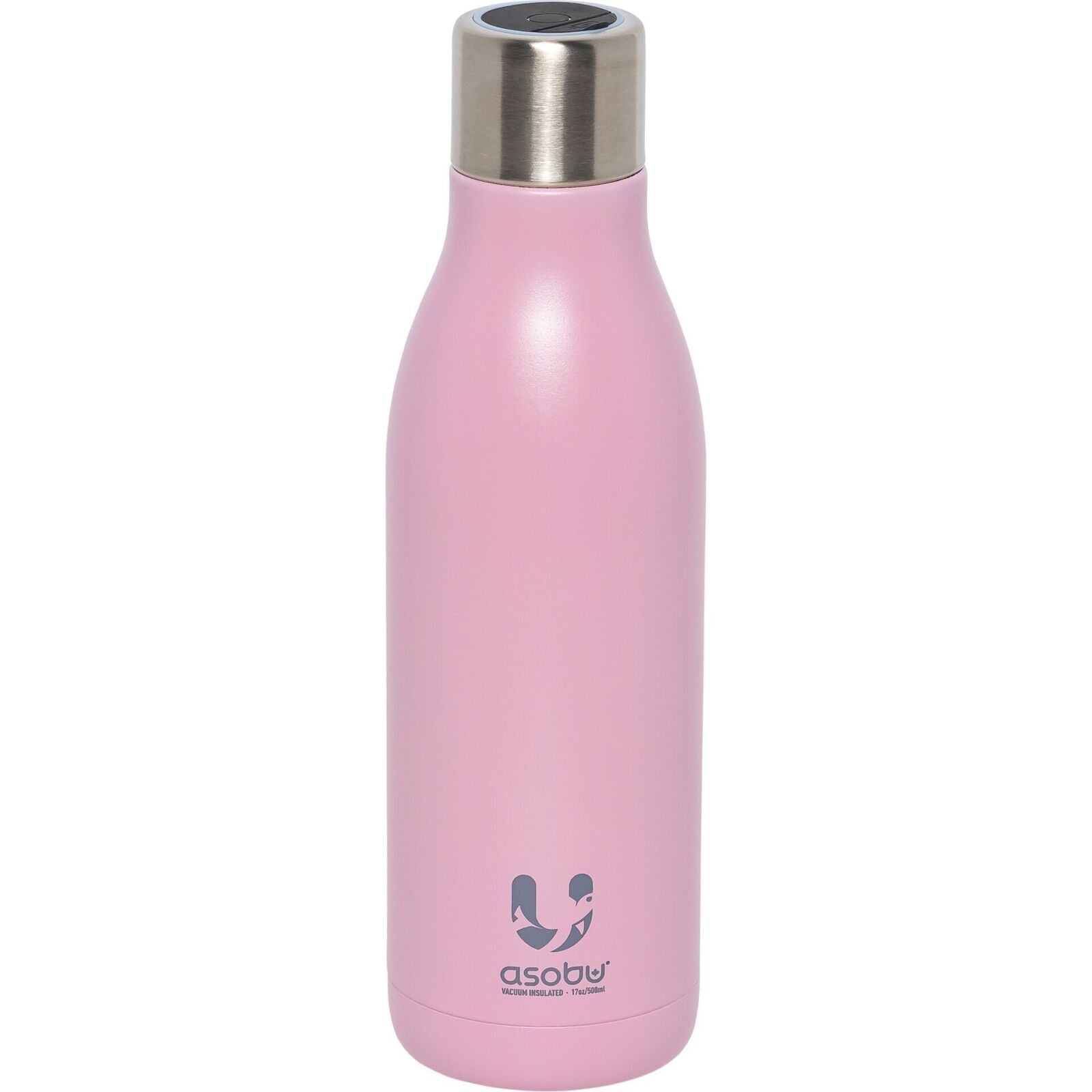 Asobu UV-Light Bottle Pink 0.5 Litri