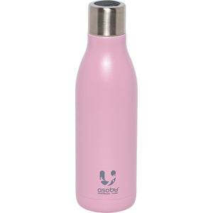 Asobu UV-Light Bottle Pink 0.5 Litri
