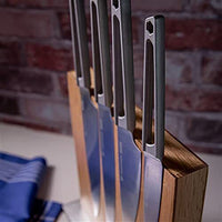 Zassenhaus Portacoltelli Magnetico Legno di Quercia