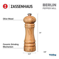 Zassenhaus Macina Pepe BERLIN Olivo 18cm