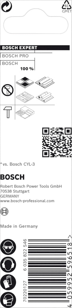 Punta Universale Multi Construction Ø Mm 8 x 250 Bosch
