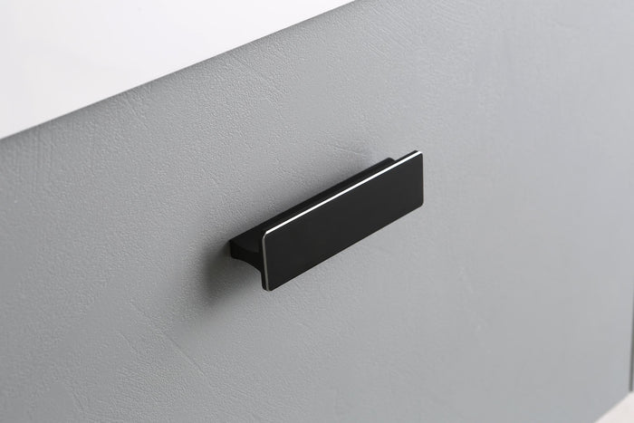 Mobile Bagno Sospeso 130 cm Lavabo e Specchio Agata