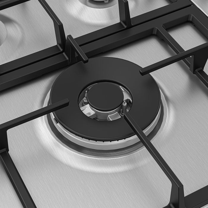 Beko HIAL75226SXE Acciaio inossidabile Da incasso 75 cm Gas 5 Fornello(i)