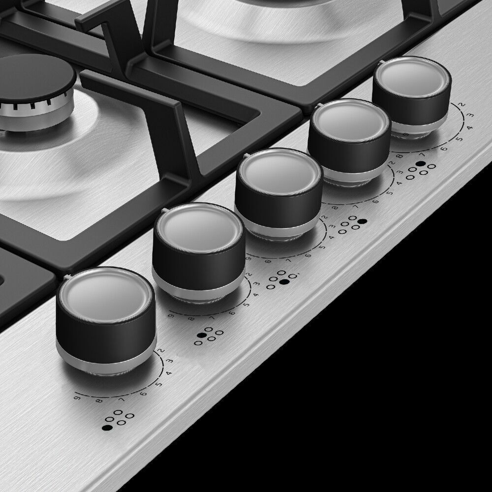 Beko HIAL75226SXE Acciaio inossidabile Da incasso 75 cm Gas 5 Fornello(i)