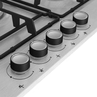 Beko HIAW75224SXE Acciaio inox Da incasso 60 cm Gas 4 Fornello(i)