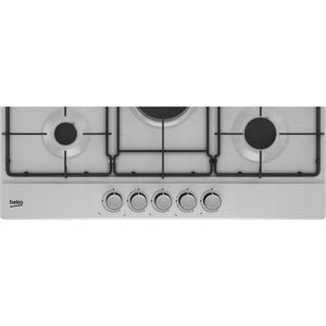 Beko HIAW75224SXE Acciaio inox Da incasso 60 cm Gas 4 Fornello(i)