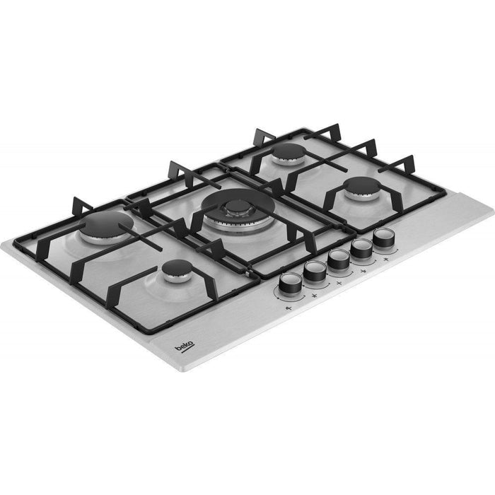 Beko HIAW75224SXE Acciaio inox Da incasso 60 cm Gas 4 Fornello(i)