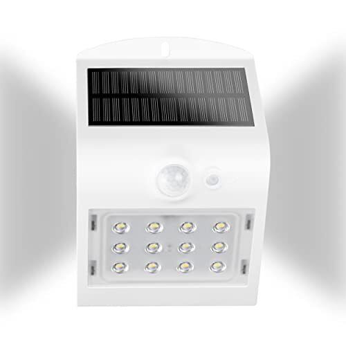 Rev Solare LED Butterfly con Sensore di Movimento 1.5W Bianco