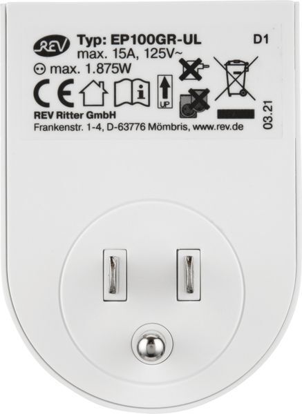 Rev Presa da Viaggio Traveler USA Bianco