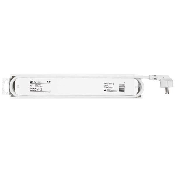REV 14612113 prolunghe e multiple 2,4 m 6 presa(e) AC Interno Bianco