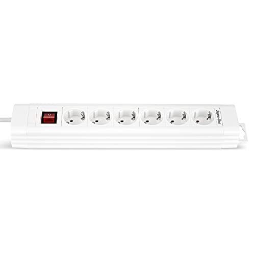 REV 14612113 prolunghe e multiple 2,4 m 6 presa(e) AC Interno Bianco