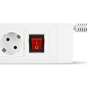 REV 14612113 prolunghe e multiple 2,4 m 6 presa(e) AC Interno Bianco